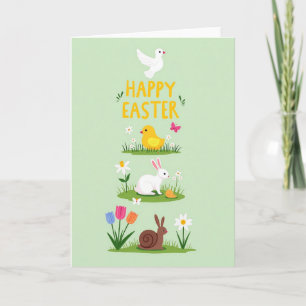 Tarjeta de Temporada de Saludos de Primavera