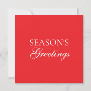 Tarjeta de temporada de vacaciones Feliz Navidad y
