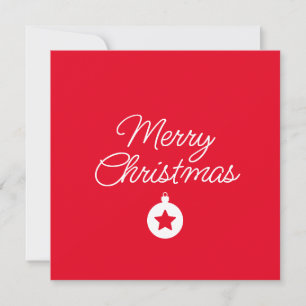 Tarjeta de temporada navideña de Feliz Año Nuevo y