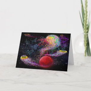 Tarjeta de Tentacles Espaciales