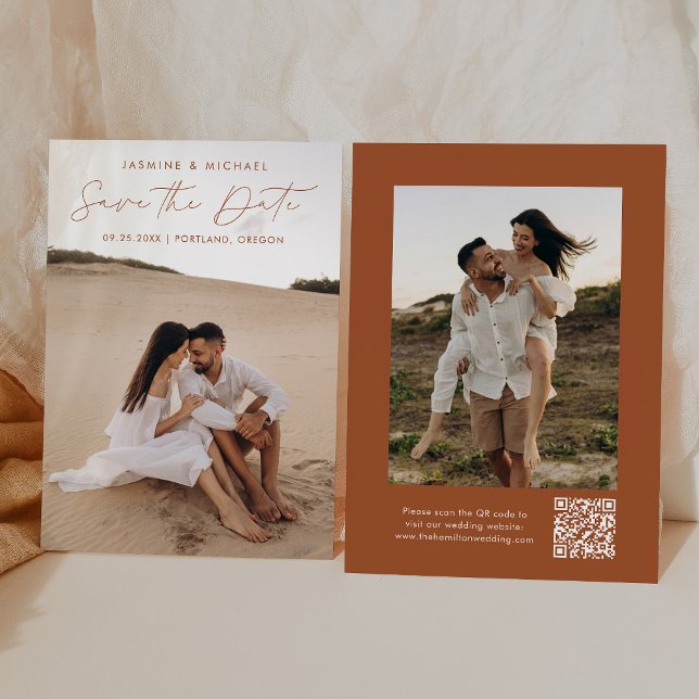 Tarjeta de terracota con código QR y foto 2 de est (Subido por el creador)