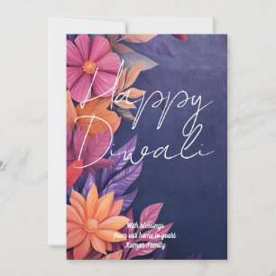 Tarjeta de texto para personalizados Petals y orac