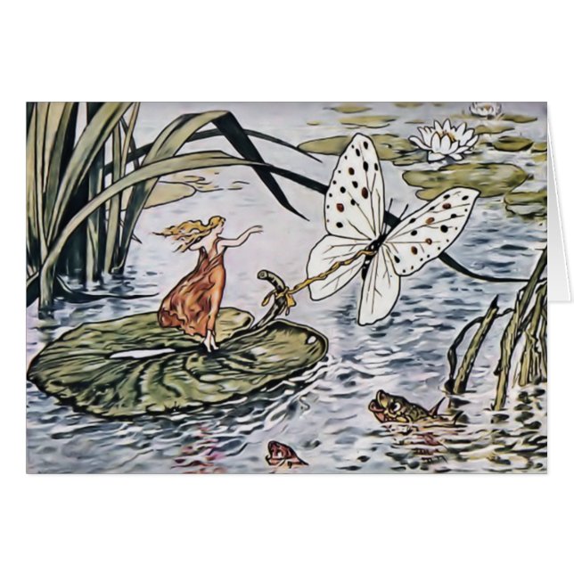 Tarjeta de Thumbelina (Anverso (Horizontal))