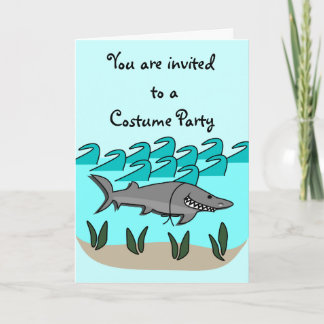 Tarjeta de tiburones