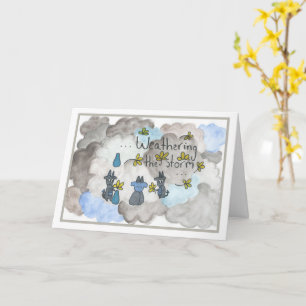 Tarjeta de tiempo difícil