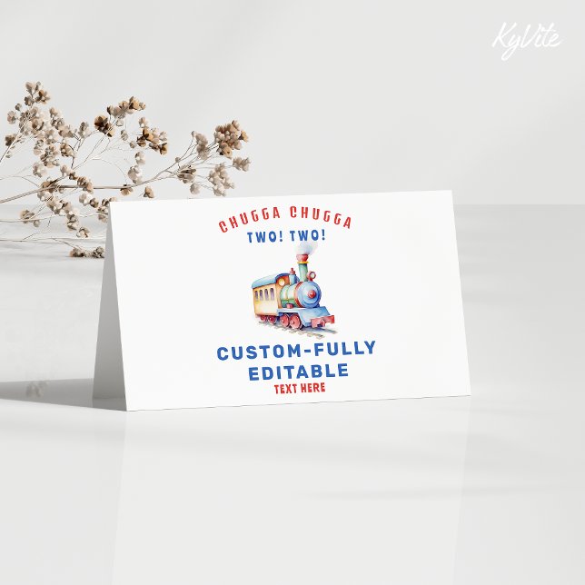 Tarjeta de Tienda de Comida Follada Editable Train (Subido por el creador)