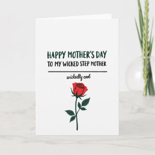 Tarjeta de tipo día de las madres genial