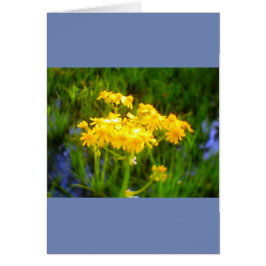 Tarjeta de todas las ocasiones del girasol