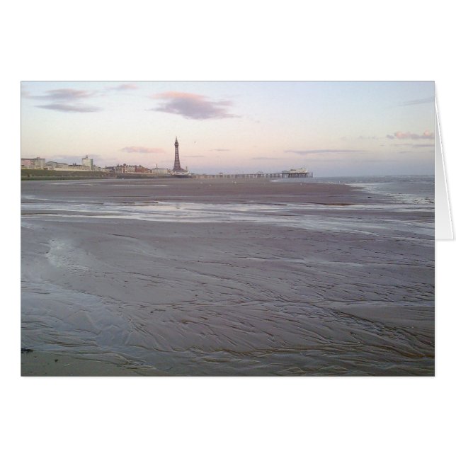 Tarjeta de Torre Blackpool (Anverso (Horizontal))