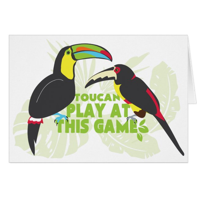 Tarjeta de Toucan (Anverso (Horizontal))