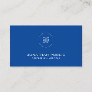 Tarjeta de trabajo elegante moderna de plantilla p