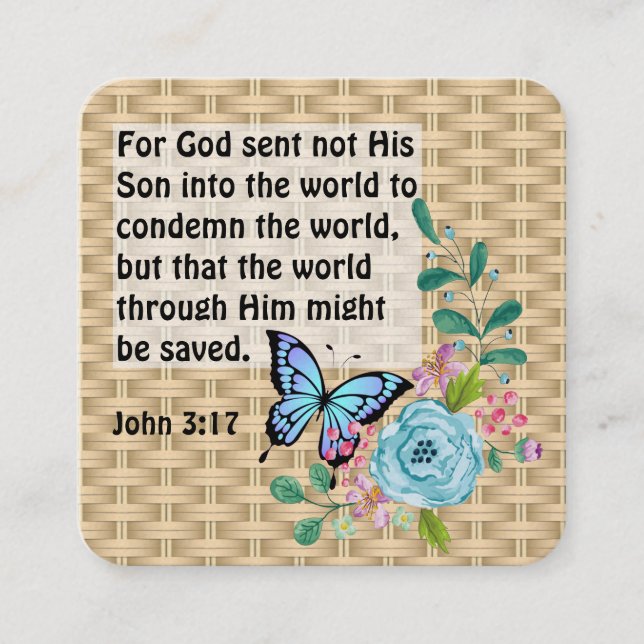 Tarjeta de tracto de gospel (Anverso)