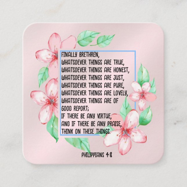 Tarjeta de tracto de gospel (Anverso)