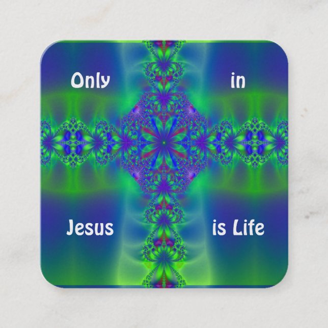 Tarjeta de tracto de gospel (Anverso)