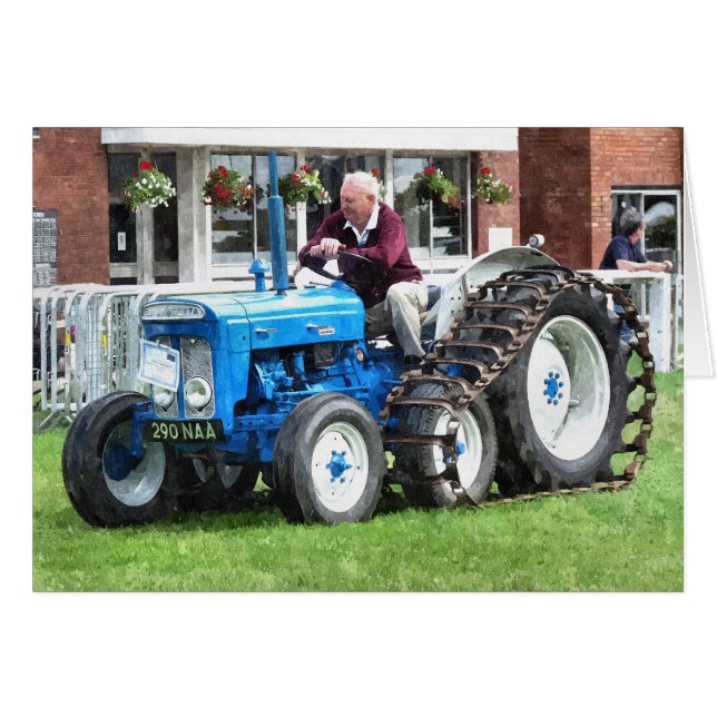 Tarjeta de TRACTORES DE VENTAJA (Anverso (Horizontal))