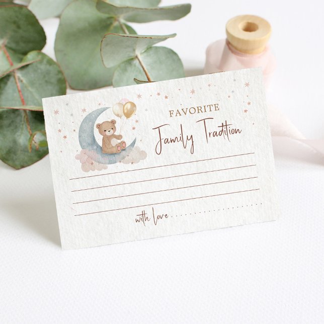 Tarjeta de tradiciones familiares favoritas de la  (Subido por el creador)