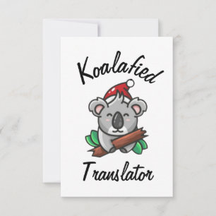 Tarjeta de traductor Koalafied