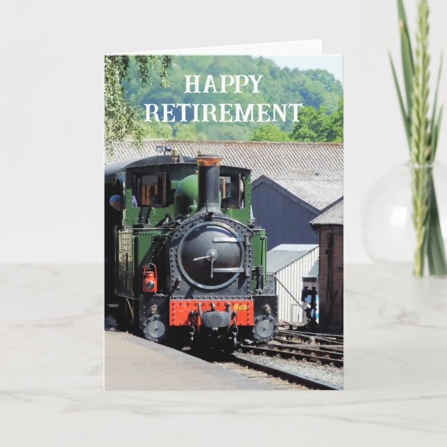 TARJETA DE TREN DE VAPOR (Anverso)