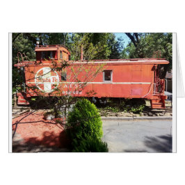 Tarjeta de tren (en blanco dentro)