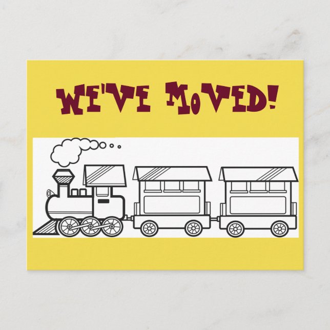 Tarjeta de Tren Nos Mudamos (Anverso)