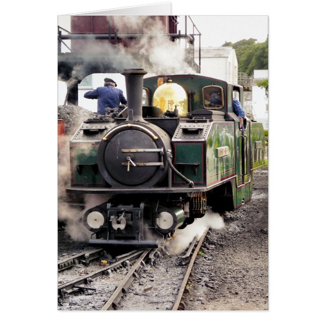 Tarjeta de TRENES DE VAPOR (Frente)