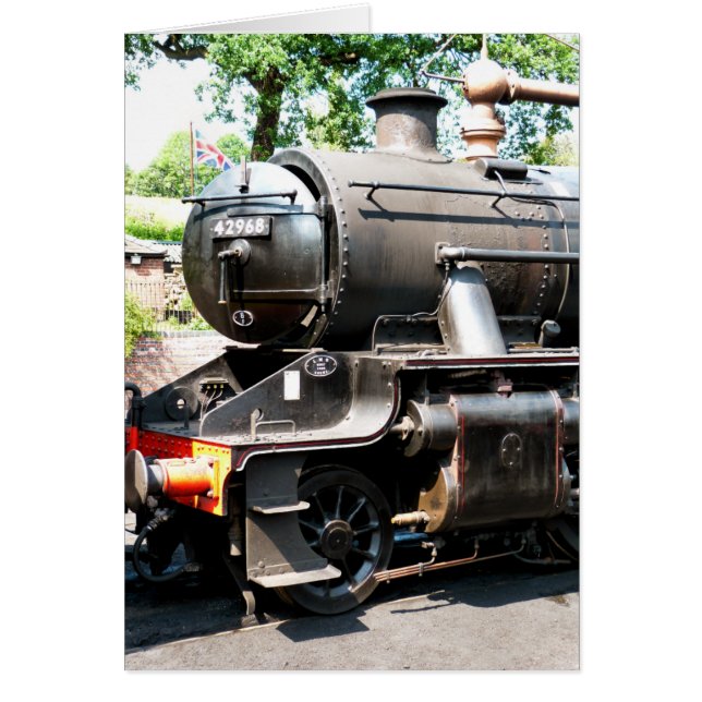 Tarjeta de TRENES DE VAPOR (Frente)