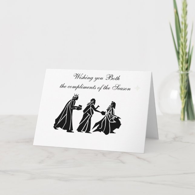 TARJETA DE TRES NAVIDADES REINOS (Anverso)