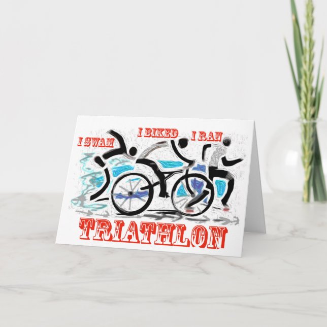 Tarjeta de triatlón (Anverso)