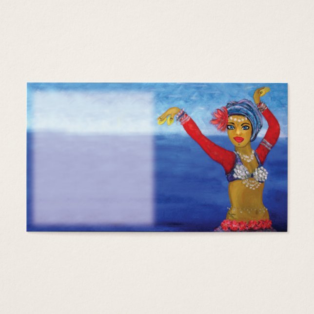 Tarjeta de tribu acuática (Frente)