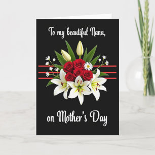 Tarjeta de Tributo de Ramo Floral