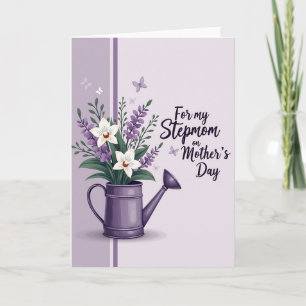 Tarjeta de Tributo del Día de la Madre Cascada Flo