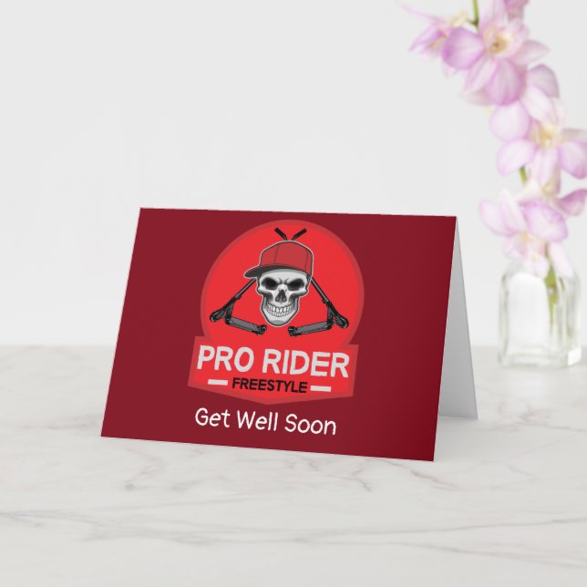 Tarjeta de trucos Pro Scooter Free Rider (Orquídea)