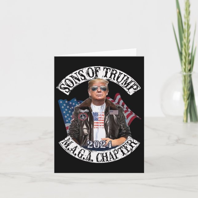 Tarjeta De Trump Maga Chapter 2024 (Anverso)