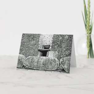 Tarjeta de Tumba de la Edad de Piedra Irlandesa
