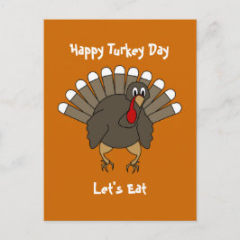 Tarjeta de Turquía de Acción de Gracias
