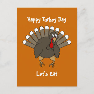 Tarjeta de Turquía de Acción de Gracias
