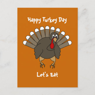 Tarjeta de Turquía de Acción de Gracias