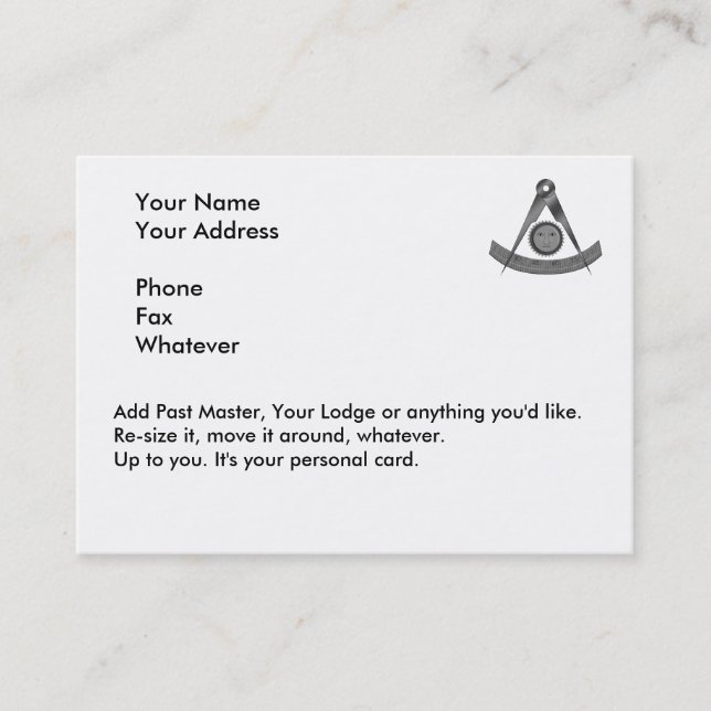 Tarjeta de últimos amos (Anverso)