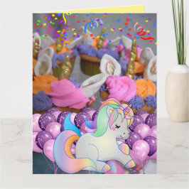 Tarjeta de unicornio
