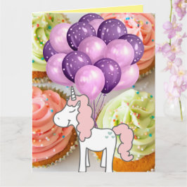 Tarjeta de unicornio