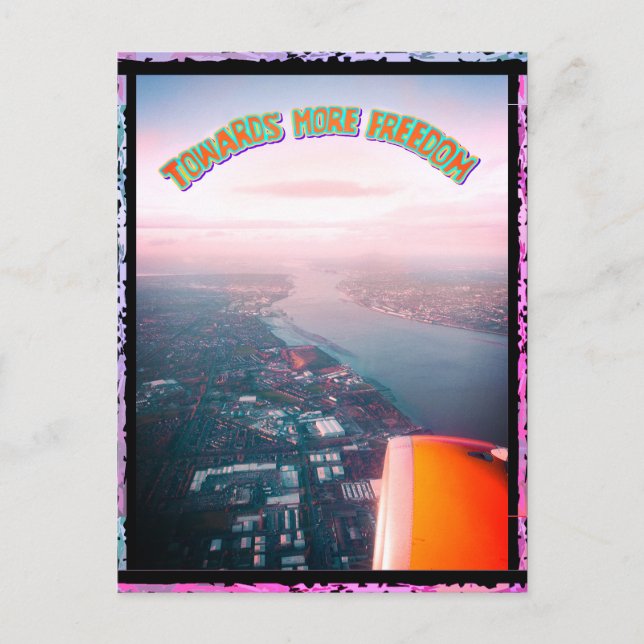 Tarjeta de unión no 36: Volando a la libertad (Anverso)