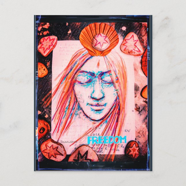 Tarjeta de unión no 41: Estrella de la libertad (Anverso)