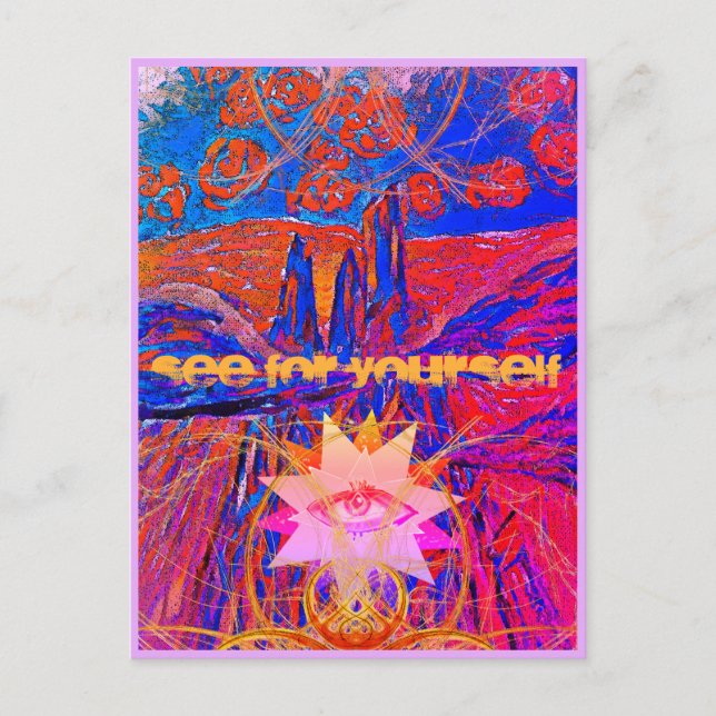 Tarjeta de unión no 46: vista de montaña para ti m (Anverso)