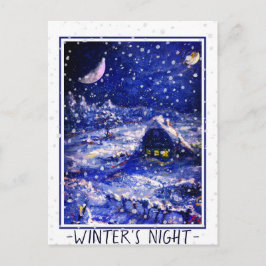 Tarjeta de unión no 49: Noche de invierno. Moon Cr