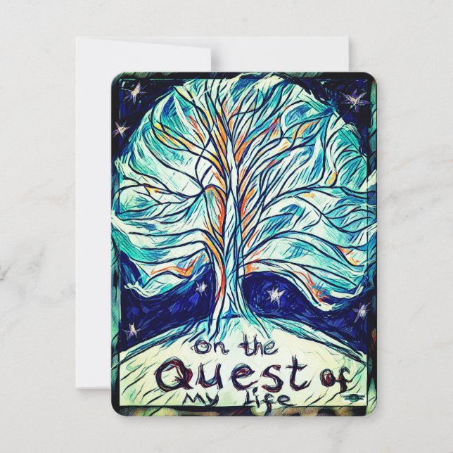 Tarjeta de unión no 4: en la búsqueda de mi vida (Anverso)