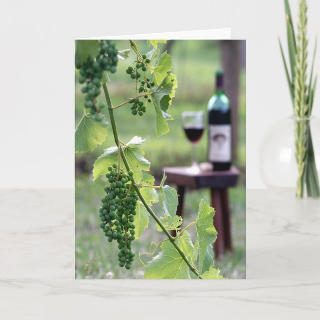 Tarjeta de uvas Kentucky (Anverso)