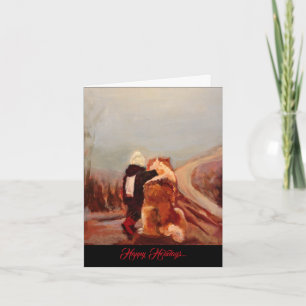 Tarjeta de vacaciones 2024 "Best Friends Forever" 