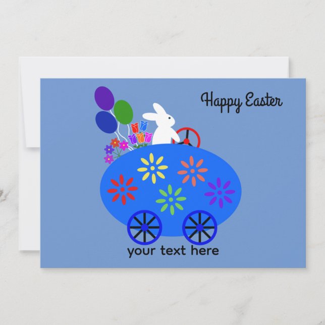 Tarjeta de vacaciones #2-2 para vagones de huevo d (Anverso)