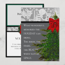 Tarjeta de vacaciones 5x7