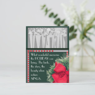 Tarjeta de vacaciones 5x7 de Central Park